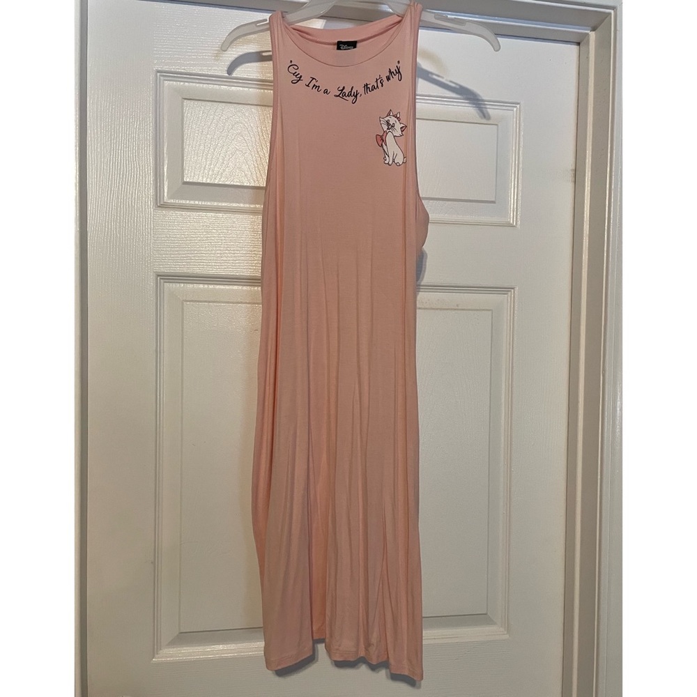 Hot Topic Disney Aristocats Size M sleeveless dress pink